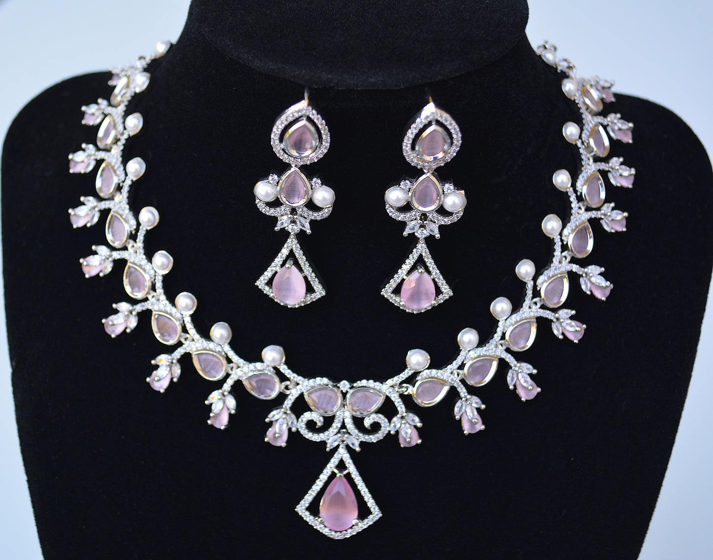 Pink Indian Necklace