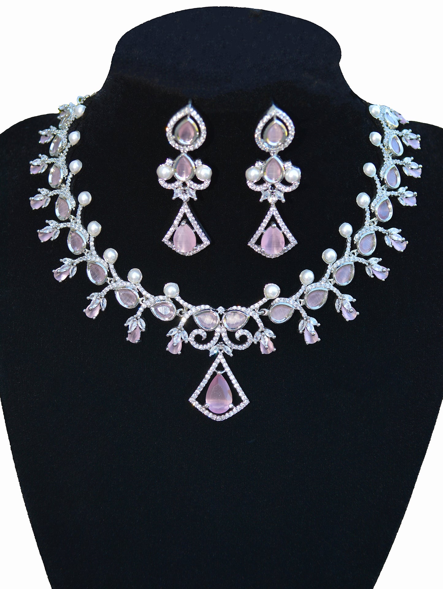 Pink Indian Necklace