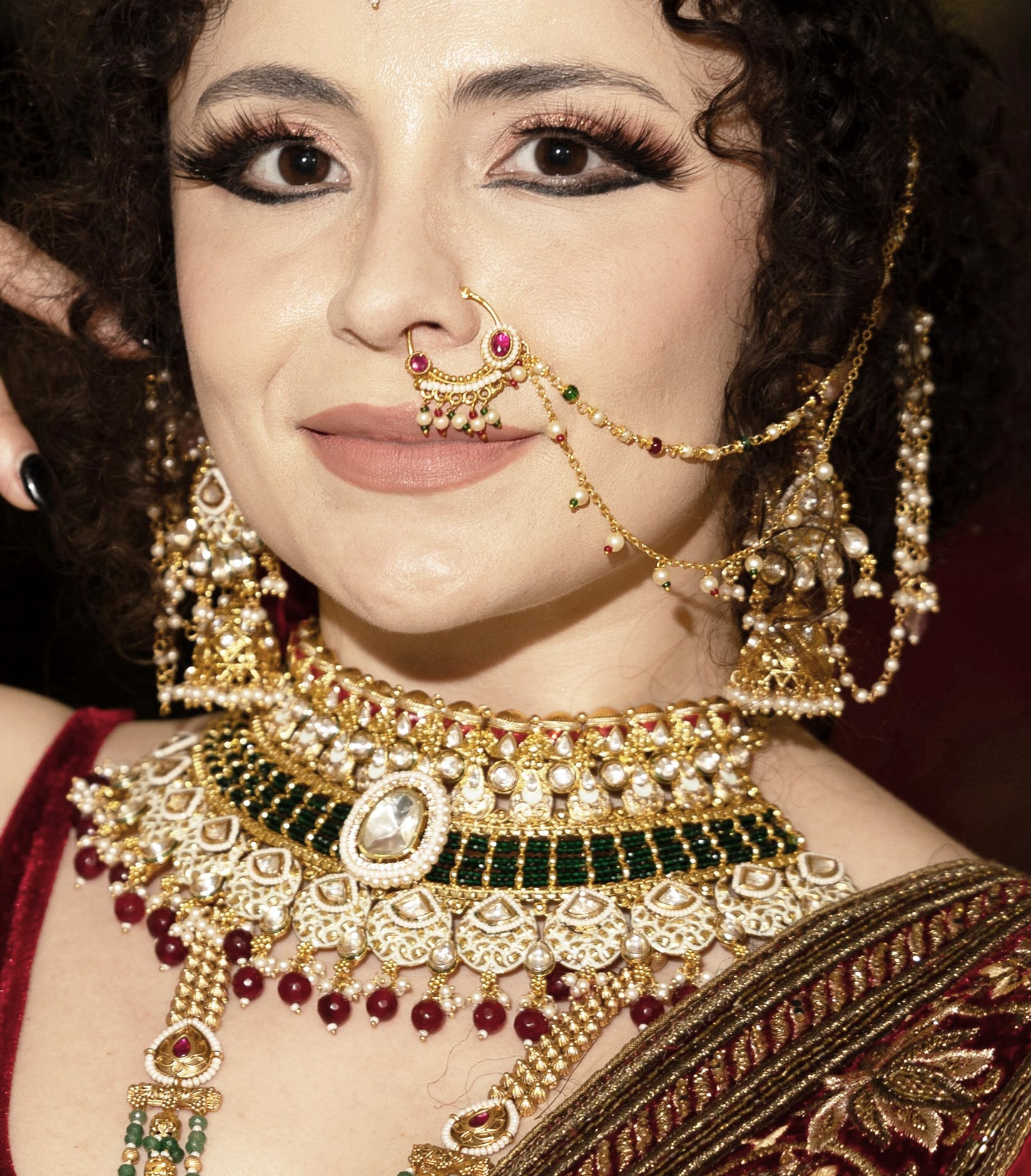 Premium Quality Polki Kundan Bridal Necklace